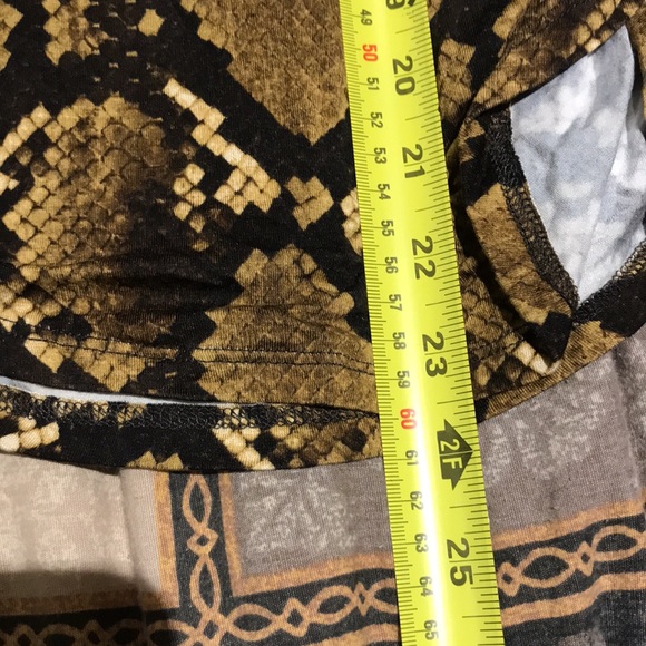 Michael Kors Snakeskin Top - Picture 9 of 9